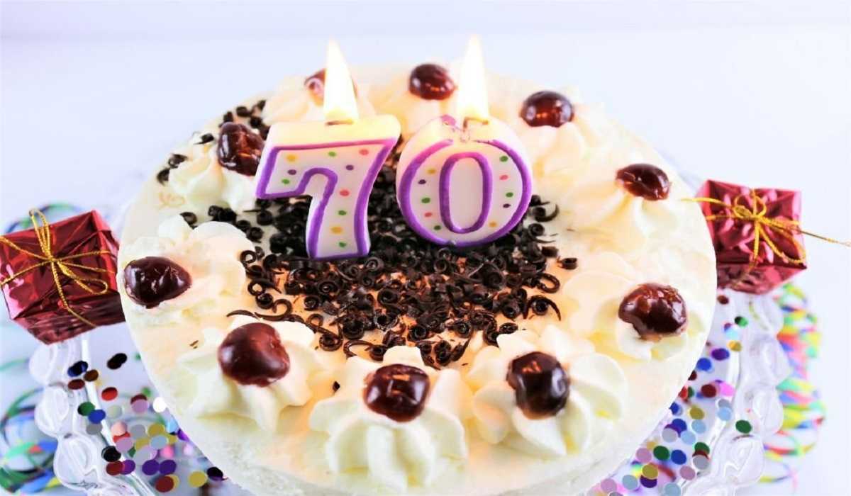 70th Birthday Cake: A Delicious Tribute